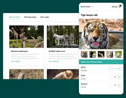 animal attraction ticketing software hero