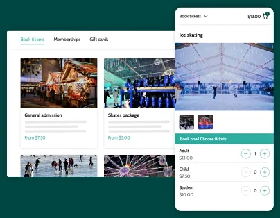 ice rinks ticketing system hero